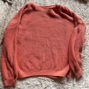 Sonoma Coral Crew Neck Sweater